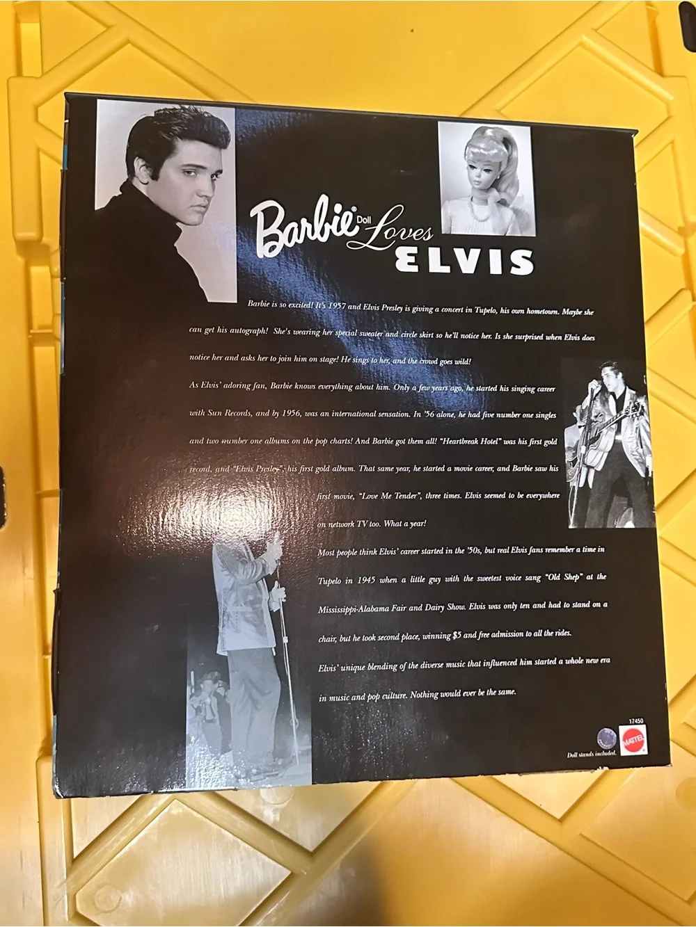 Vintage 1996 Barbie Loves Elvis Gift Set Collector Edition Mattel Dolls